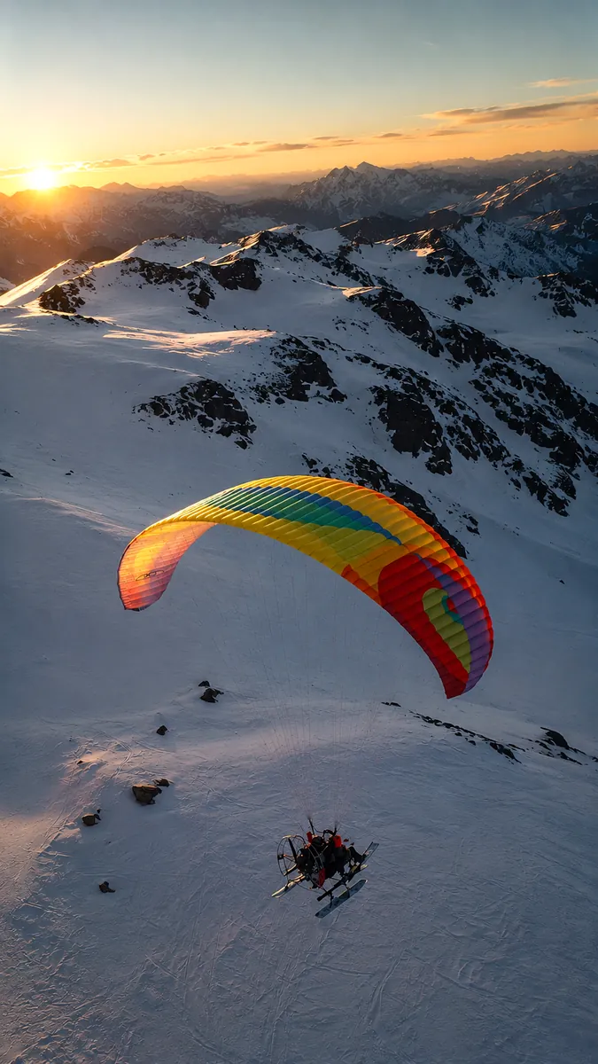 Family paramotor experience